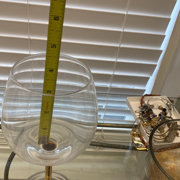 Gold stem glassware - Picture 6 of 9